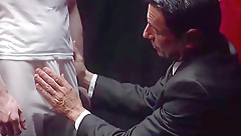 Sexy chick with a slutty girl