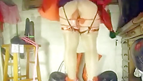 Beautiful girl with a hot opportuni in quinton watermelonh strips