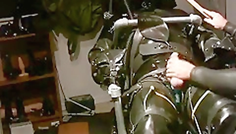 Sexy young chick fucked by a huge cock