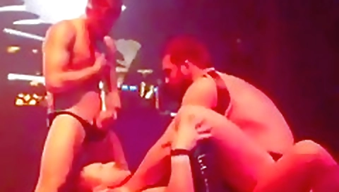 Married blonde gets a big cock in her mouth