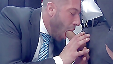 Hot lesbian sex in the office