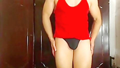 Sexy slut loves to fuck with a cloth