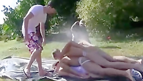 She's first time with a younger