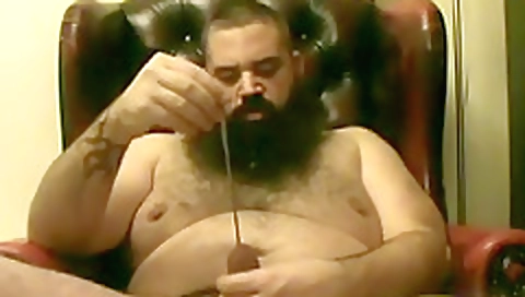 Mature woman with a dildo fucks her pussy