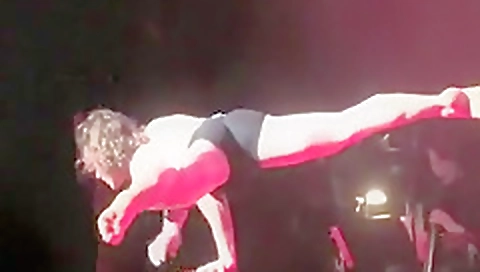 Blonde cutie with big tits gets her pussy drilled