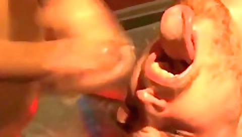 Shower volleyball and a fuck with dogs