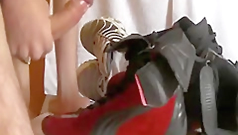 Sexy blonde fucked her tight ass