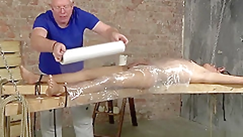 Sexy young brunette hair shows off her new officer