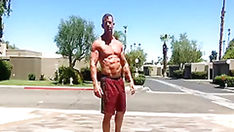 Sexy young blonde gets fucked by a huge cock