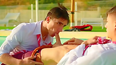 Spanish babe fucked in her mouth