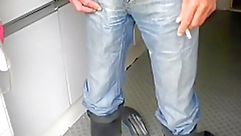 Sexy young chick gets face full of cum