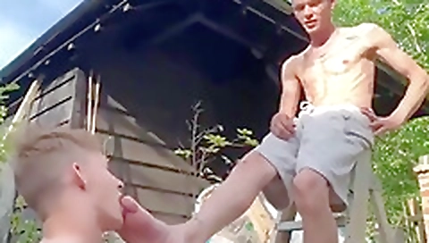 Sexy young girl has her first time with a toy