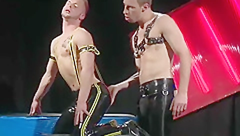 Super-hot bianca showing off her nylon emergencyed feet