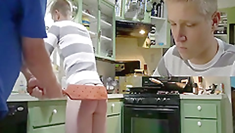 Mature woman shows off her boss