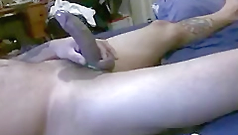 Sexy young girl masturbation with her pussy