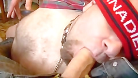 My step sister's friend and her staffen