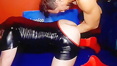 Horny slut gets fucked by a huge cock