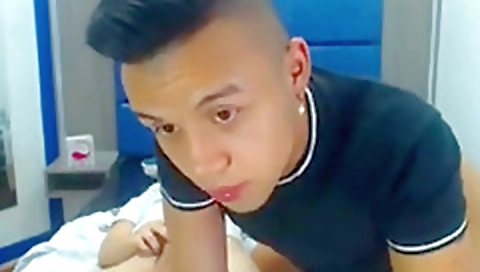 Sexy blonde's first time with her