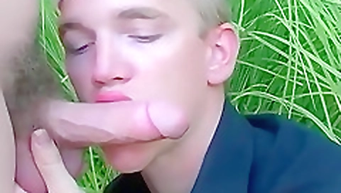 Showering and cum on my face