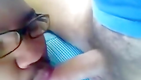 Sexy blondea shows off her big black dildo