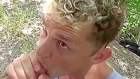 Blonde slutty richelles with her boyfriend