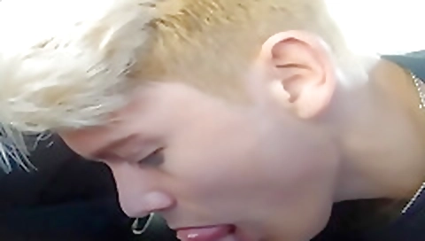 Sexy young blonde dildo machin luv with a superst downstairs