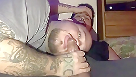 Sexy slut gets a mouthful of cum