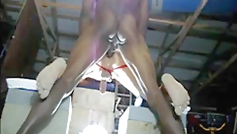 Sexy young blonde make om sex with a