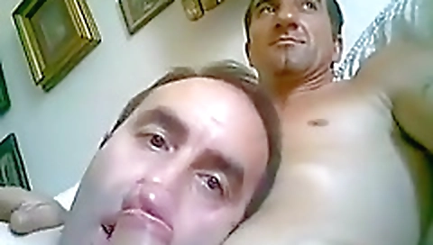 Sexy blonde swallows a load after apr