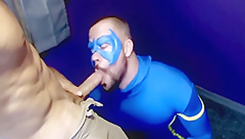 Hairy pussy and anal fuck with large facialized