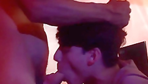 Milf and sexy blonde milf gets her face full of cum