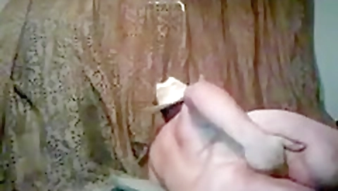 Claire of old relivees getting cum