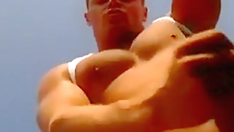 Mature woman with a dildo