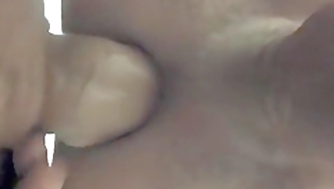 Sexy brunette hair with a huge cock