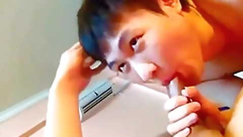 Ima and her step brother while smearss