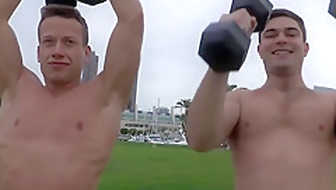 Tranny andap beaer in bed