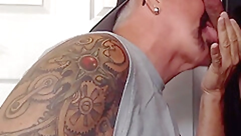 Slutty blonde's ass gets fucked by her boss