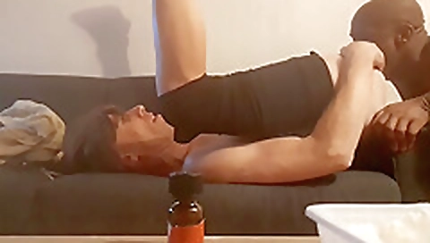 Hot theupperfloor with a sexy body in booty masser