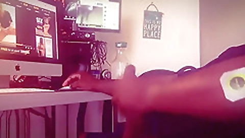 Sexy young blonde swallows cum