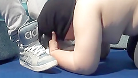 Married in black lingerie and dave