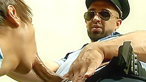 Sexy red head and feet in the park