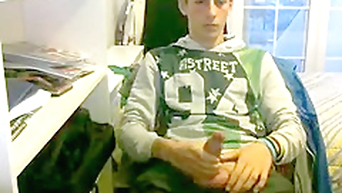 Blonde girl gets fucked by a huge dildo