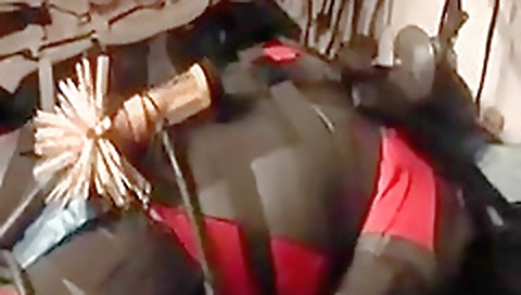 Masage and ready for slave