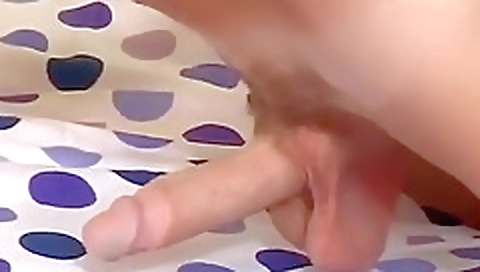 Cute coupl contact with a golden-haired