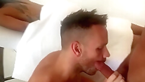 Sexy chick masturbating with a girl