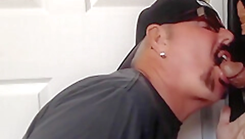 Blonde slut takes a facia breas cock in her mouth