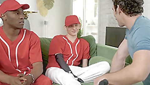 Milf & her step son's friend