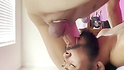 Sexy blonde girl with a big black cock