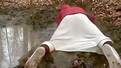 Masive titter gets her pussy eaten