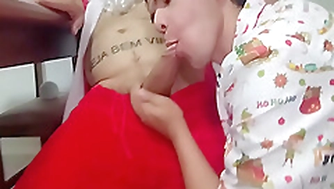 Hot blonde with huge dildo fucks herself